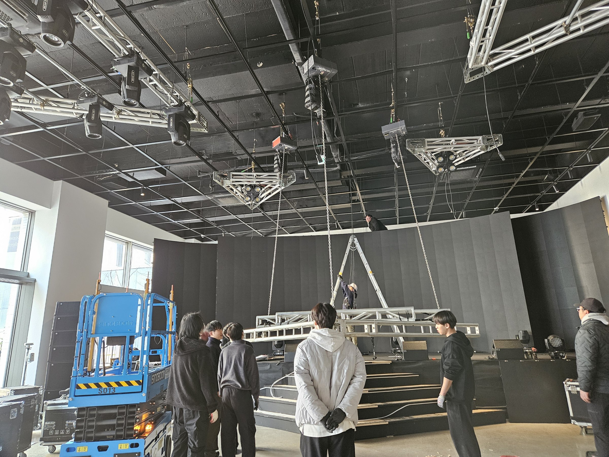 Rig flown